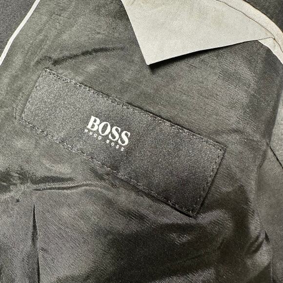Hugo Boss Black Guabello Wool The Jam Men's Size 42R Blazer Excellent Condition - Picture 5 of 10